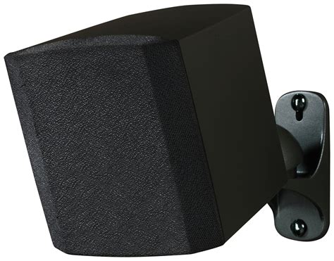 speaker wall mount electrical box|wall mount for surround speakers.